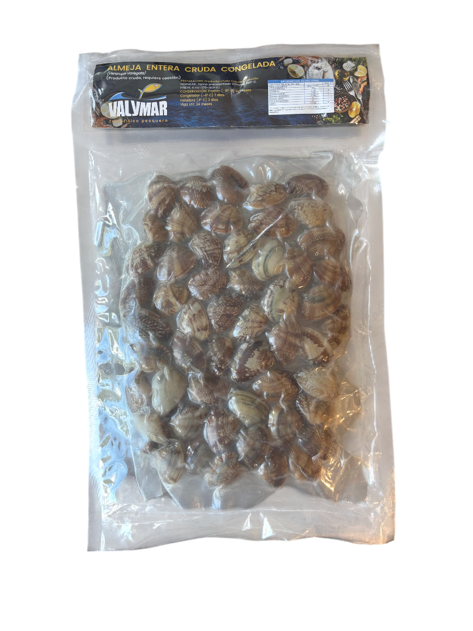 Almeja Entera (Congelado)