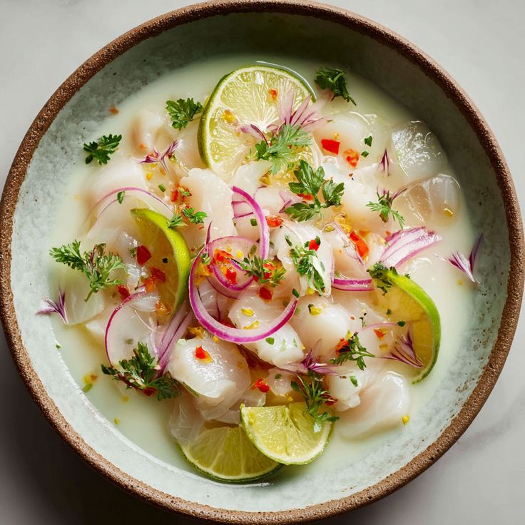 Ceviche de pescado