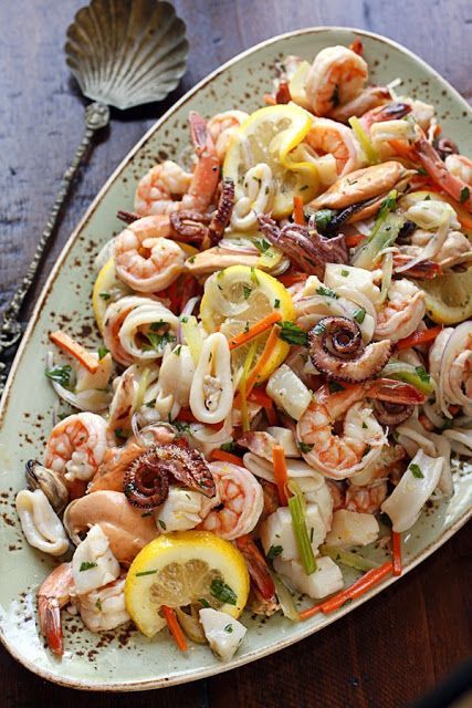 Ensalada de mariscos