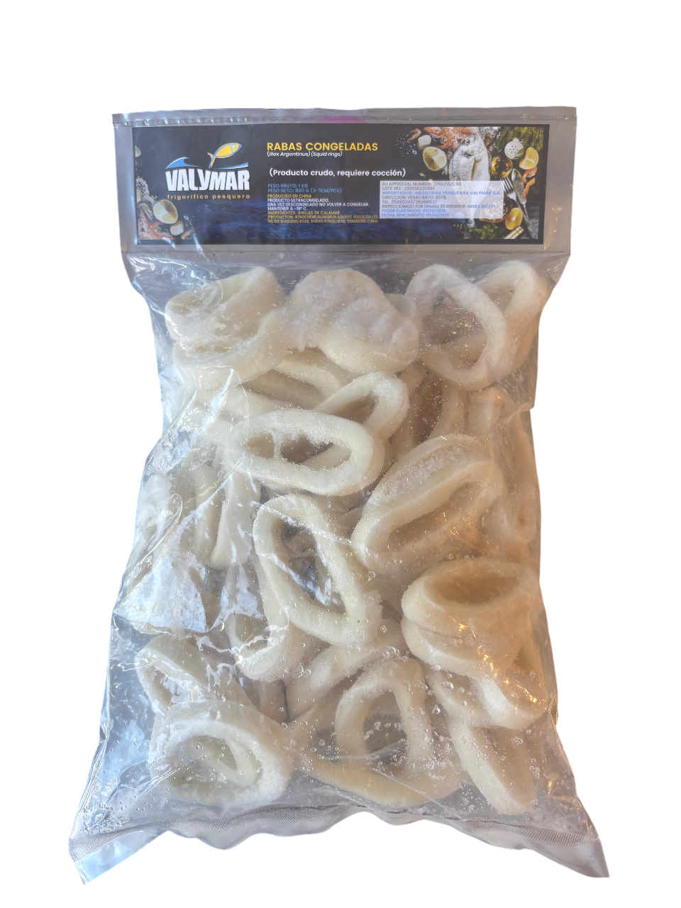 Fried Calamari Rings (Frozen)
