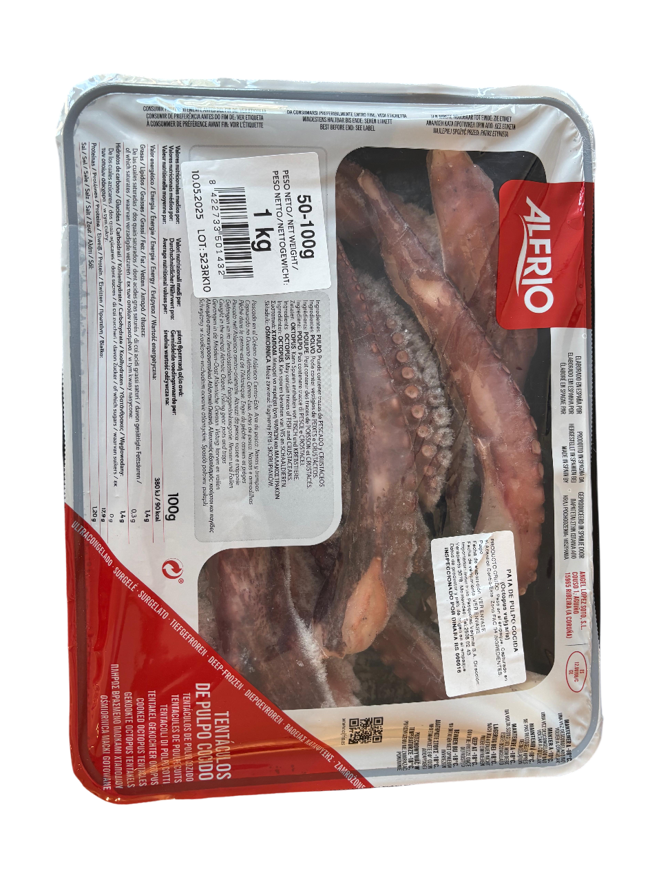 Octopus Tentacles (Frozen)