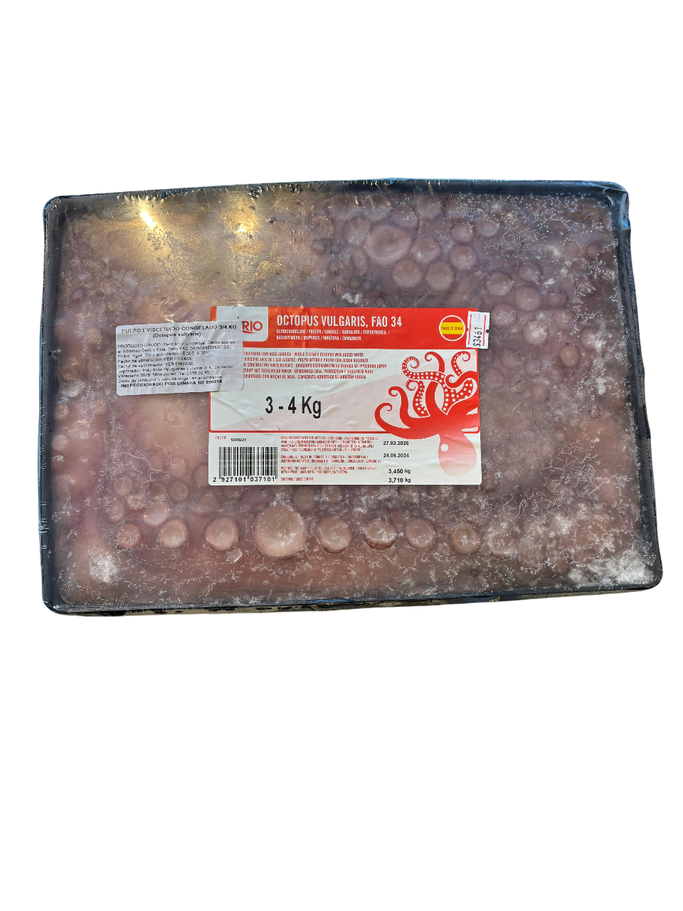 Spanish Octopus (Frozen)